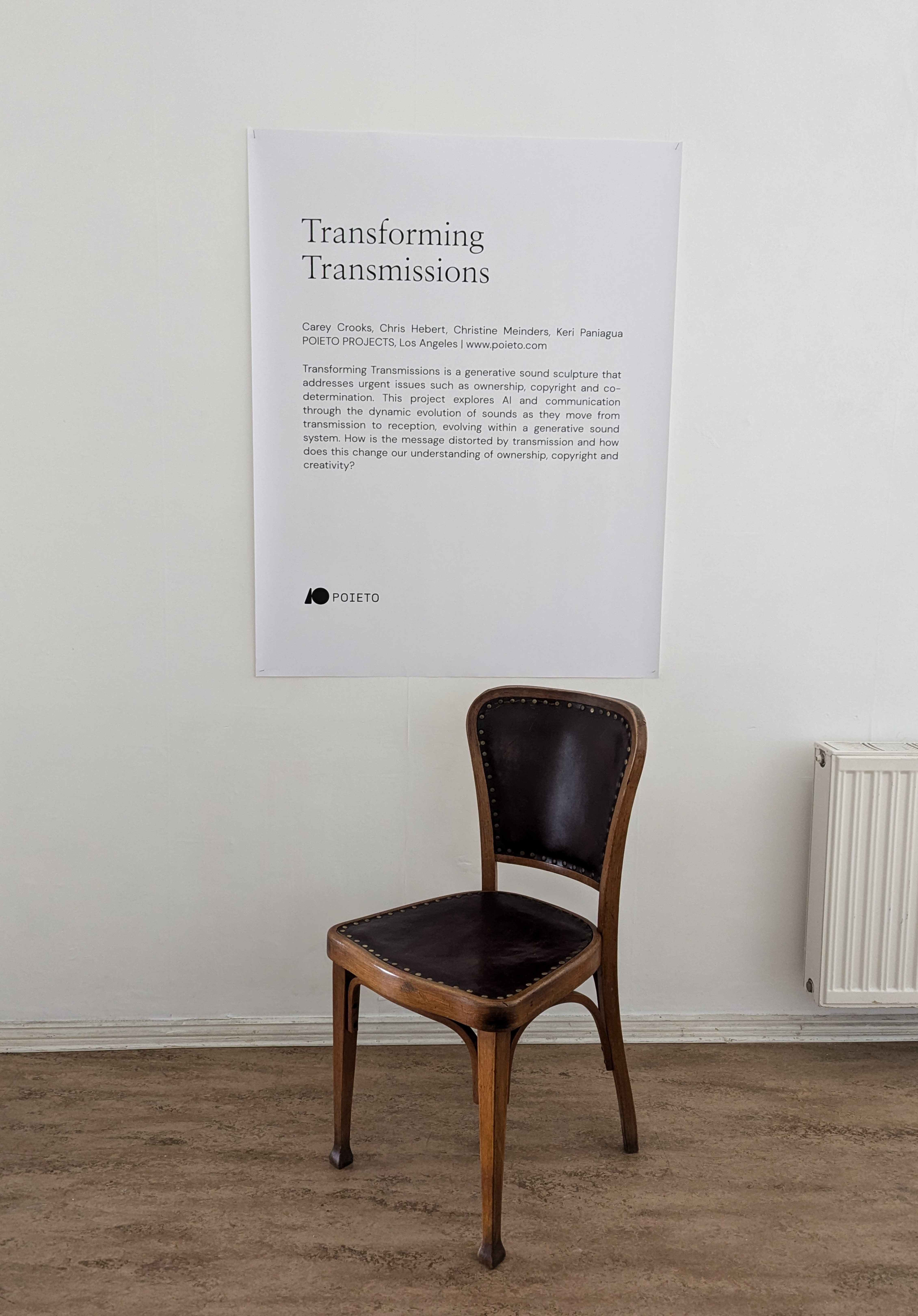 Exhibition documentation